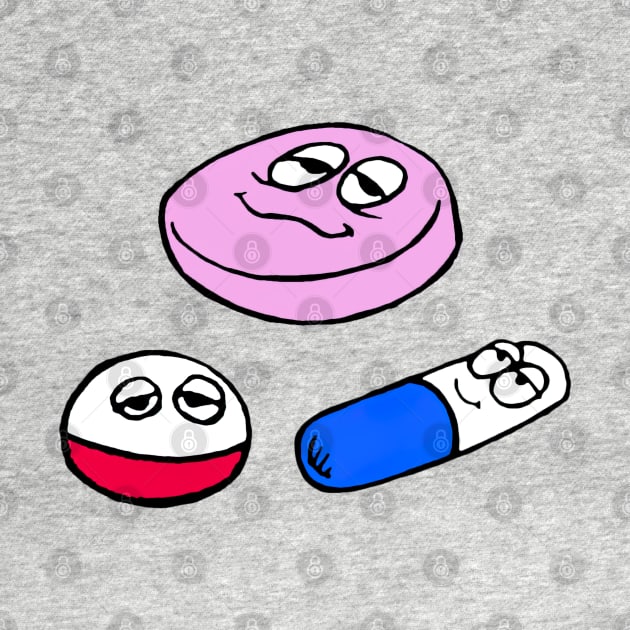 Happy Pills by walltowall